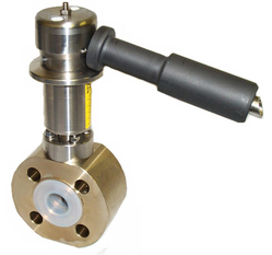 PFA lined Wafer Style Sampling Valve