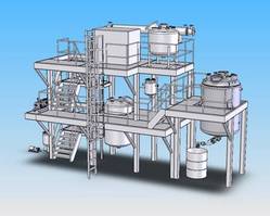 2 Specialty Chemical Production Plant solidworks