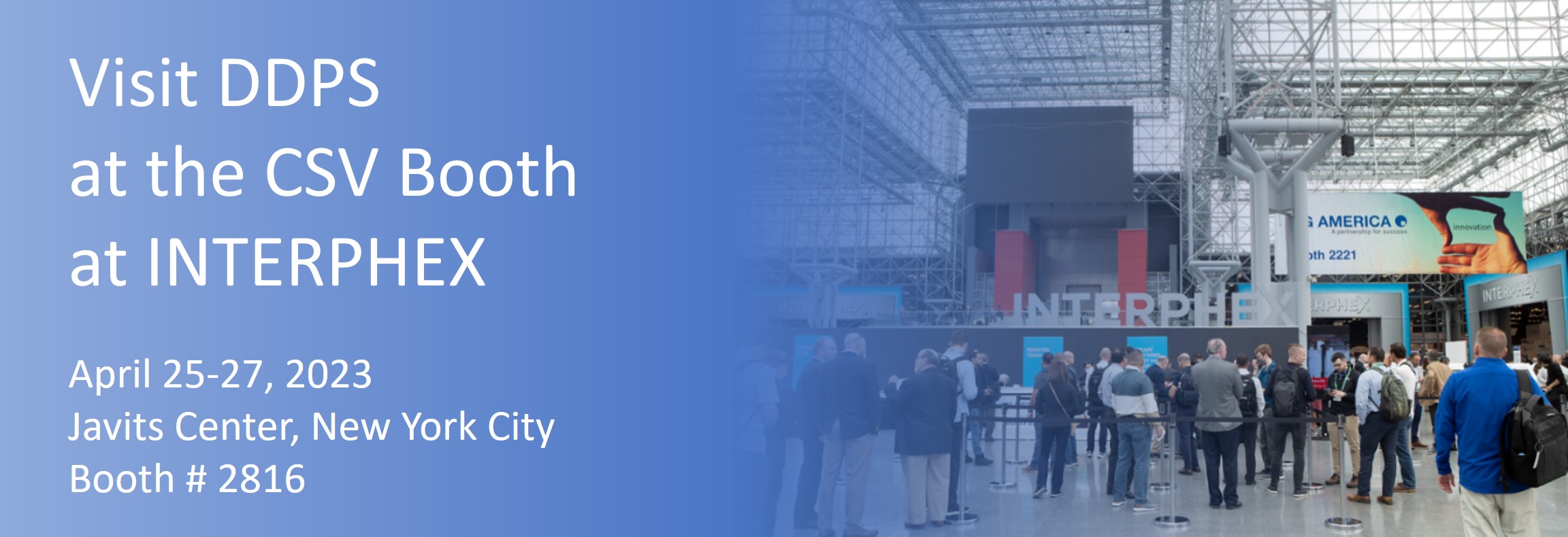 Interphex 2023 banner