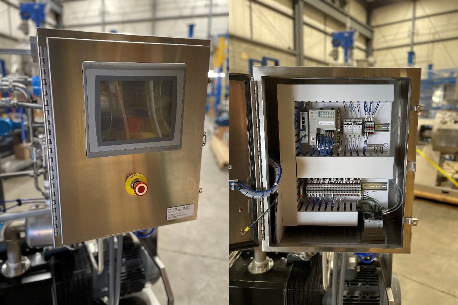 Pneumatic and PLC Controls composite