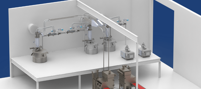Pneumatic conveying system