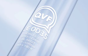 QVF glass marking