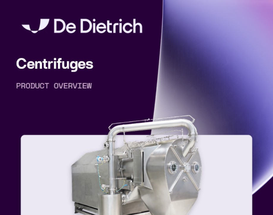 centrifuges brochure