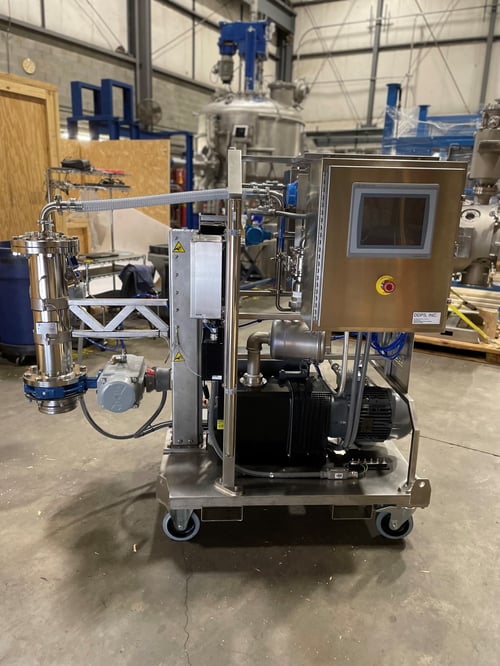 mobile powder pump