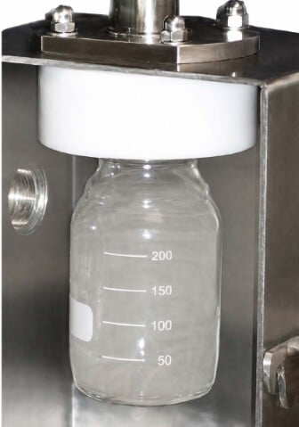 Sample dispensing threaded bottle Sample dispensing threaded bottle
